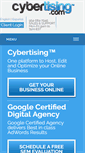 Mobile Screenshot of cybertising.com